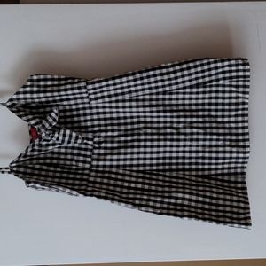Guess gingham plaid sun dress